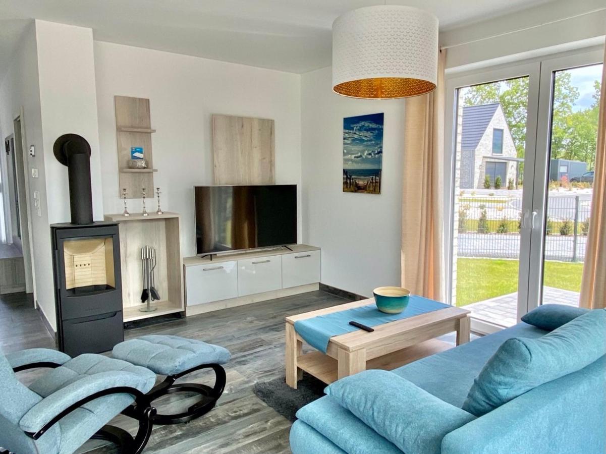 Ferienhaus Seestern Am Harkebruegger See Mit Sauna Und Kamin Barssel  المظهر الخارجي الصورة